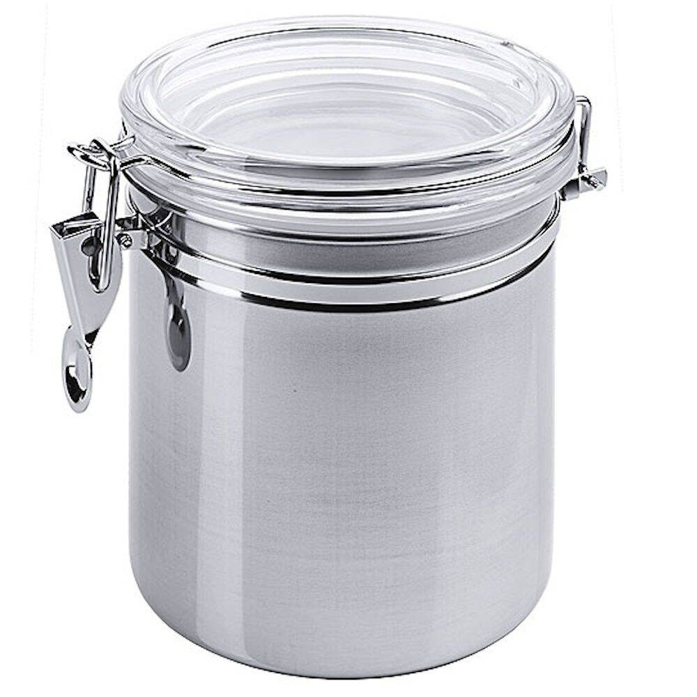Acél tárolóedény fedéllel, 1,25 l | CONTACTO 1117/160