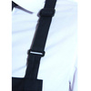 Vízálló Basic kötény csatos pántokkal 72 x 86 cm fekete | KARLOWSKY BLS 7-1-Stck