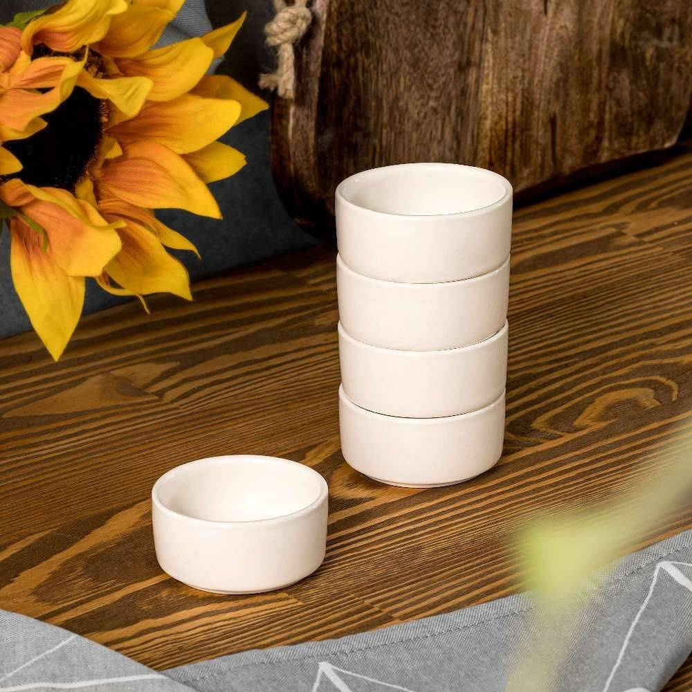 Porcelán mártogatós tálka Modermo Prima, 6 cm | MODERMO MP038