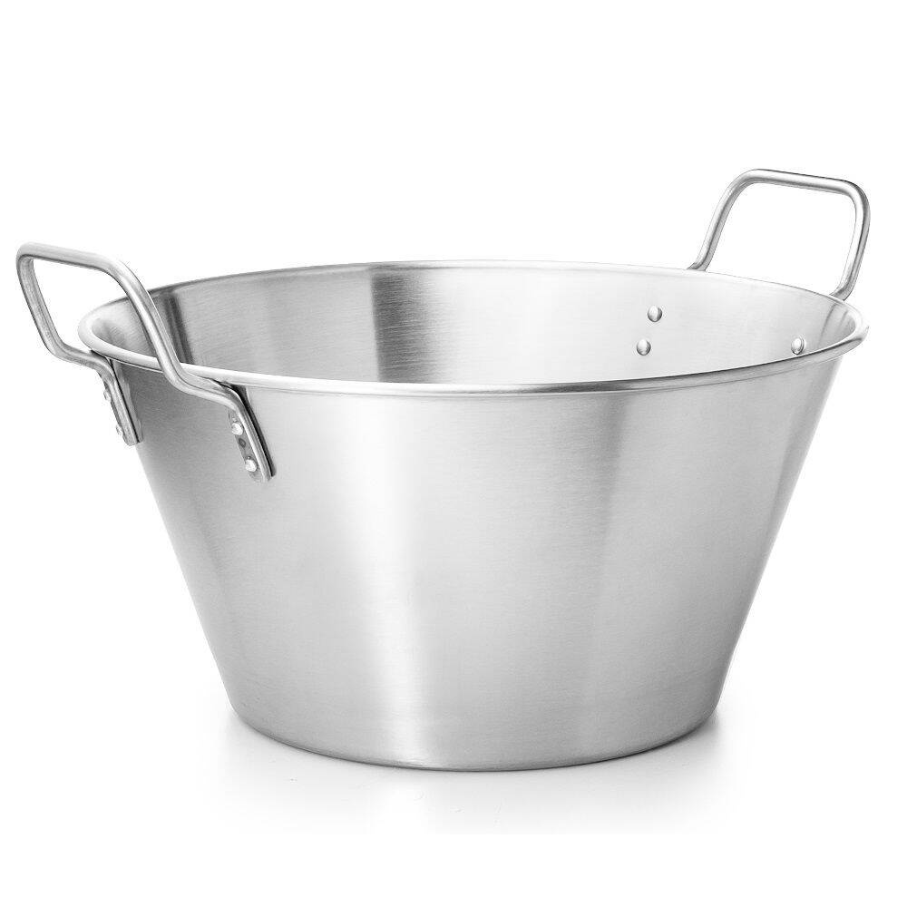 Acél kád fogantyúkkal, átm. 40 cm | FORGAST FG02840