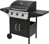 Gázgrill BAVEN, 3+1, szekrénnyel, fekete, 12.8 kW | LUND 99642