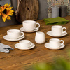 Csésze eszpresszóhoz elegáns Prima, porcelán, 80 ml | MODERMO MP008