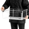 GN 1/1 tárolóedény 20 cm polikarbonátból, 26 l | FORGAST FG06720