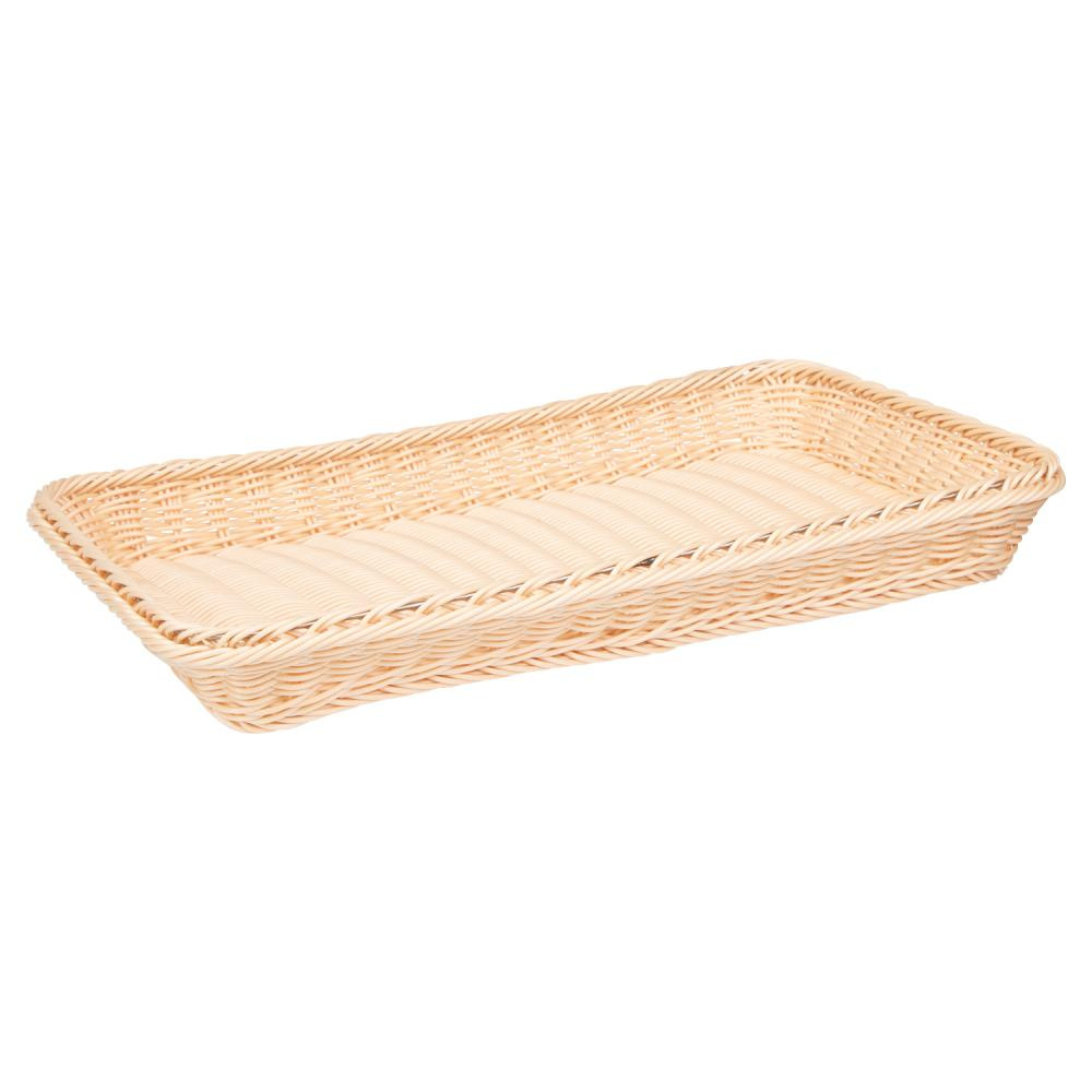 Kosár polipropilénből GN LINE, téglalap alakú, világos bézs, GN 1/1, 54x33x7.5 cm | APS 40220