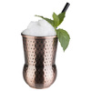 JULEP bögre, antik réz kalapált szín, 8x11.5 cm, 400 ml | APS 93336