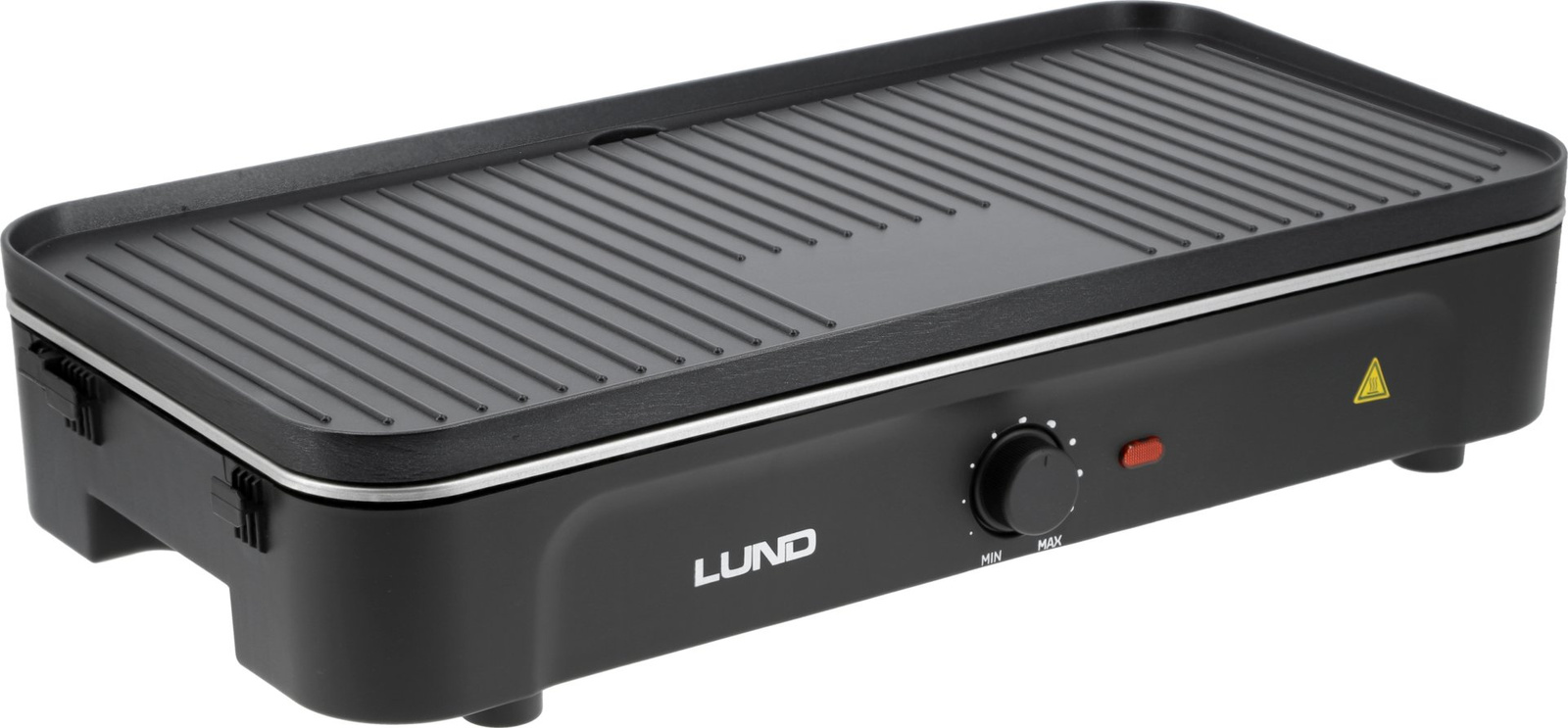 Elektromos álló grill bordázott sütőlappal, 2,2 kW | LUND 67424