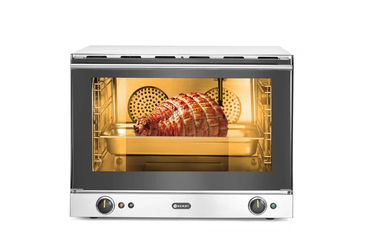 Légkeveréses sütő párásítással H100S, GN 1/1, 3.5 kW, 230 V | HENDI 229873