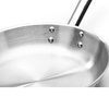 Serpenyő szaténfényű acélból 28 cm | FORGAST FG02302