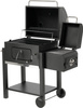 Szén grillsütő DELUXE füstölővel, rács 55x41,5 cm | LUND 99925