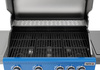 Grillgáz ITAMI 4+1, 14,2 KW, kék | YATO YG-20033