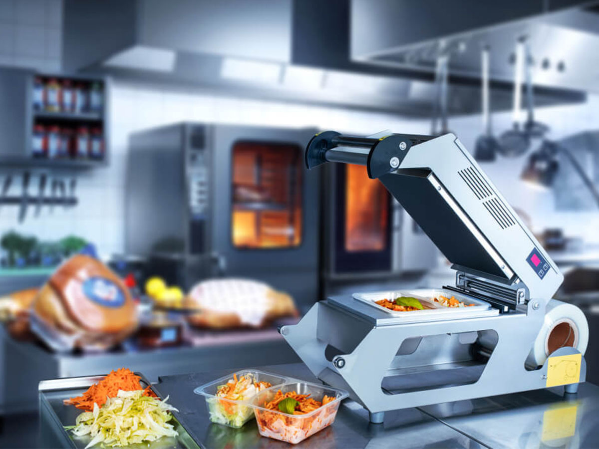 Tálcazáró gép matricával SM-175 | VAC-STAR V-4501-EF-000000