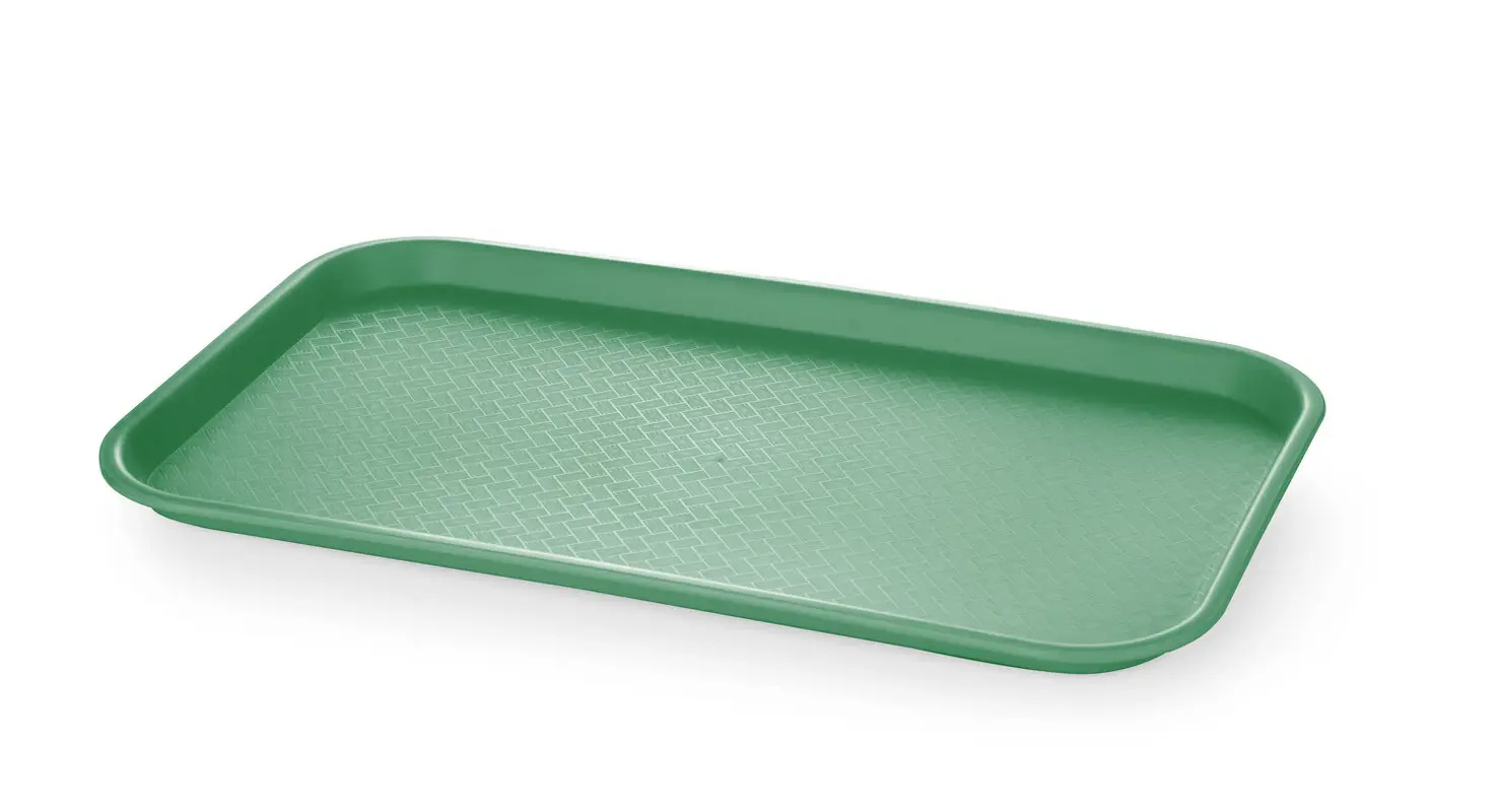Gyorséttermi tálca GN 1/1, hossz. 53 cm - zöld | AMERBOX 878576