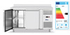 Fagyasztóasztal 2 ajtós, 215 l, 136x70x85 cm, -18 és -22°C között, 0.3 kW | ARKTIC 232064