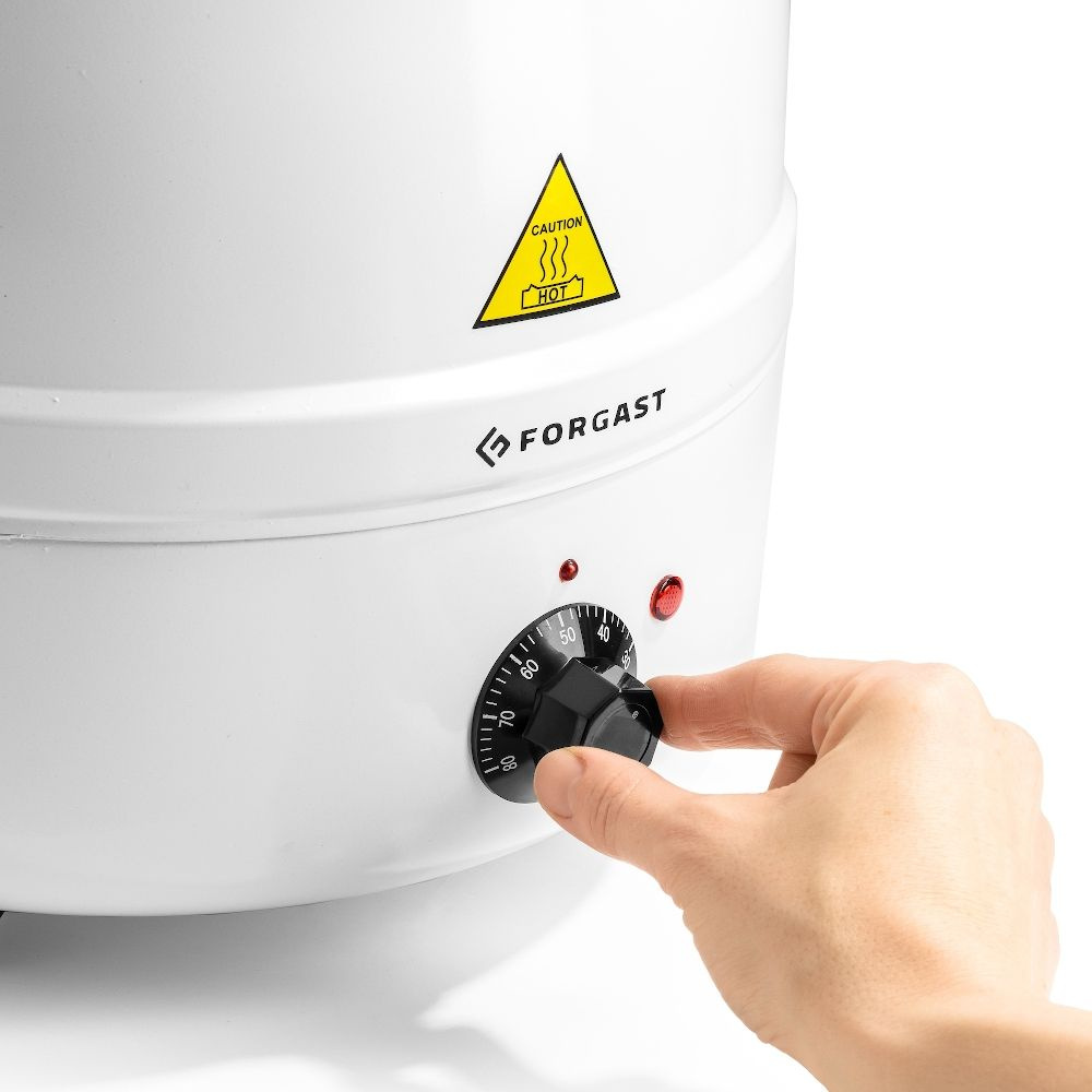 Elektromos levesfőző üst 10 l, fehér | FORGAST FG03012