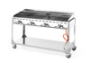 Gázgrill Green Fire Kitchen Line 4 égős, 22 kW | HENDI 149614