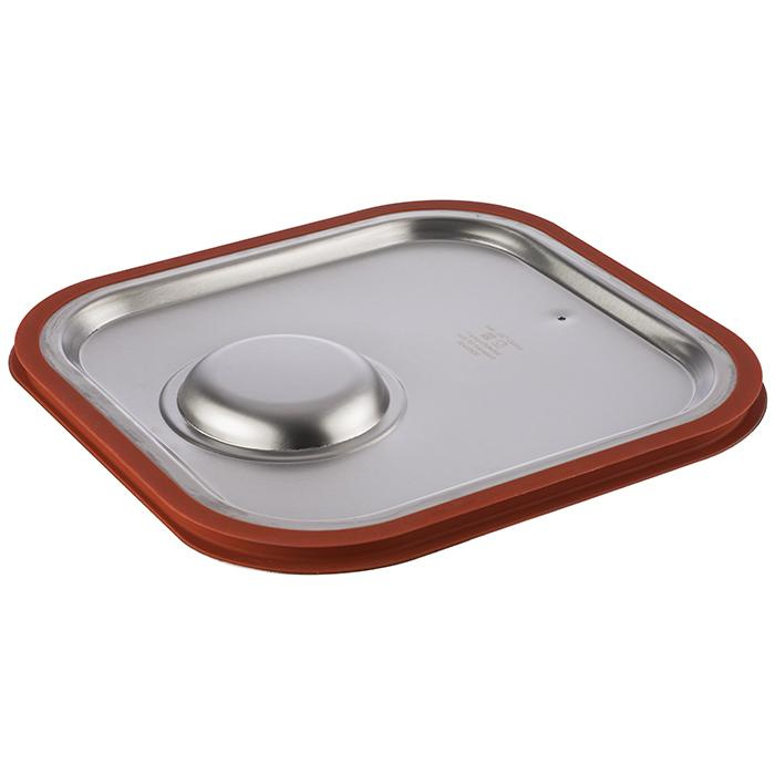 Fedő rozsdamentes acélból tömítéssel GN 2/3-hoz | APS 80029