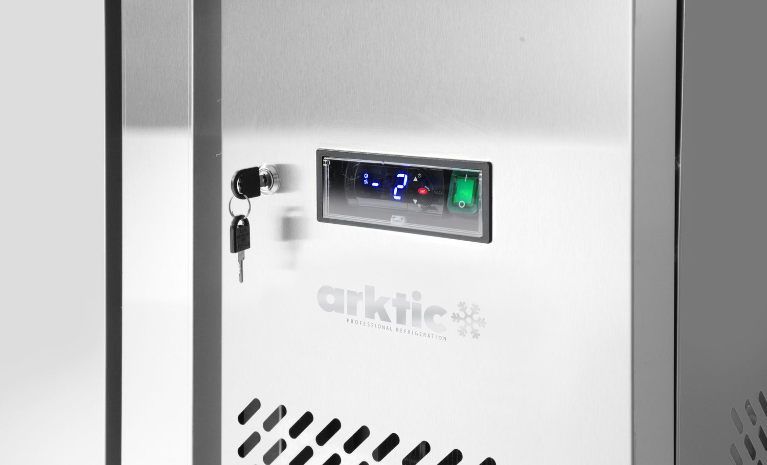Fagyasztóasztal 2 ajtós, 215 l, 136x70x85 cm, -18 és -22°C között, 0.3 kW | ARKTIC 232064