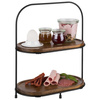 Állófogasos büfé kínálótálca kétszintes ALL-ROUNDER, 31x17x37.5 cm | APS 30336