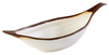 Tál CROCKER, melamin, fehér - barna, 42x14x9.5 cm, 650 ml | APS 84581