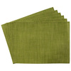 Asztali alátét TIRA, PVC, zöld, 45x33x0.1 cm | APS 60521