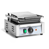 Kontaktgrill egyszeres, bordázott lapok, 1.8 kW | FORGAST FG09203
