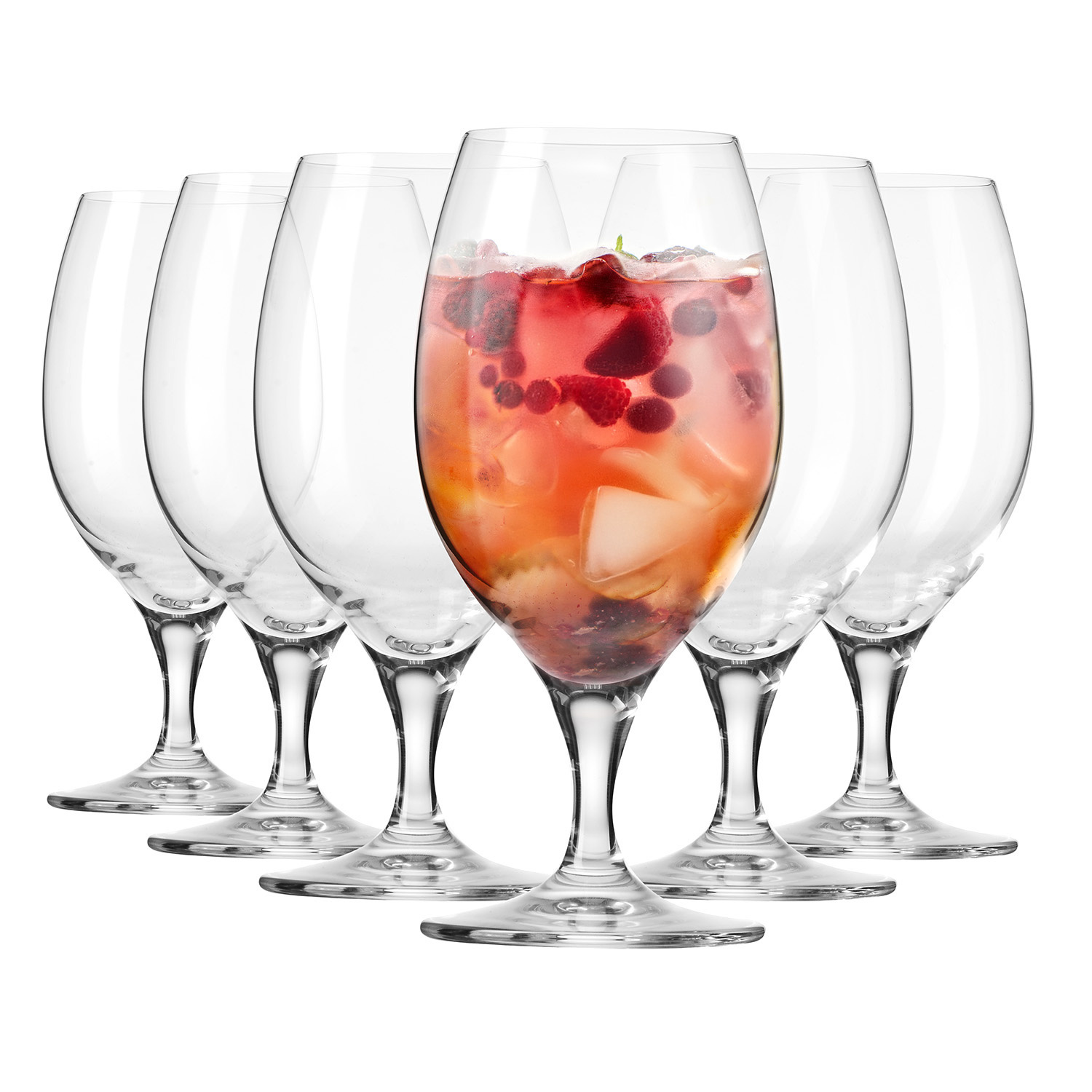 Serlegek BEER GOBLET 370, XNO, 370 ml, 6 darabos készlet | KROSNO GLASS FKMD127036002000