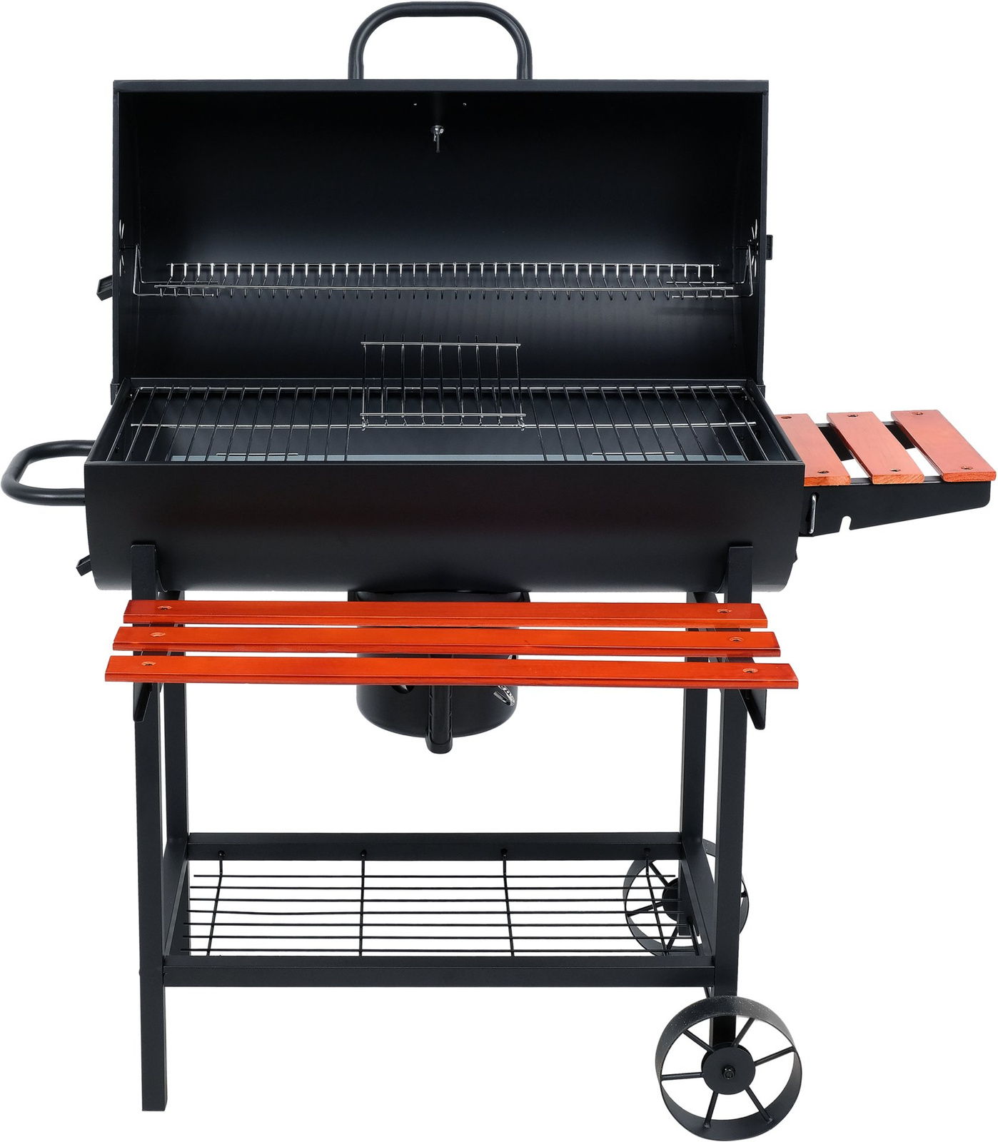 Szénsütő fedéllel, grillrács 71x34.5 cm | LUND 99908