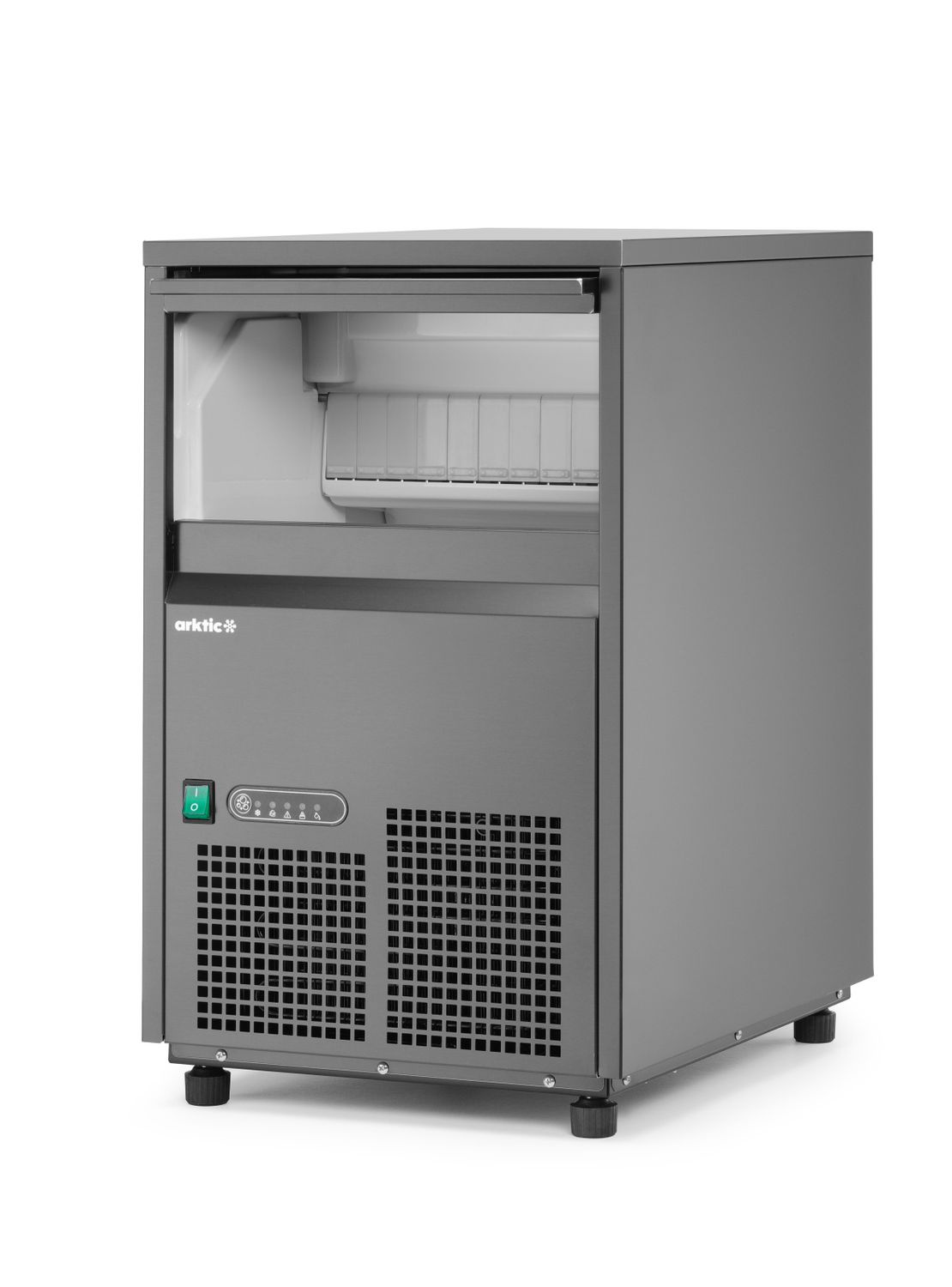 Jégkockakészítő 22 kg/24h, 6 kg, levegő, 0,385 kW, 52x38x63,7 cm | ARCTIC 271391