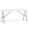 Összecsukható cateringasztal, 153,5x70x74 cm, teherbírása legfeljebb 150 kg | FORGAST FG03803