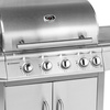 Kültéri gázgrill szekrénnyel és oldalsó égővel, égők száma 4+1, 17,4 kW | FORGAST FG09108