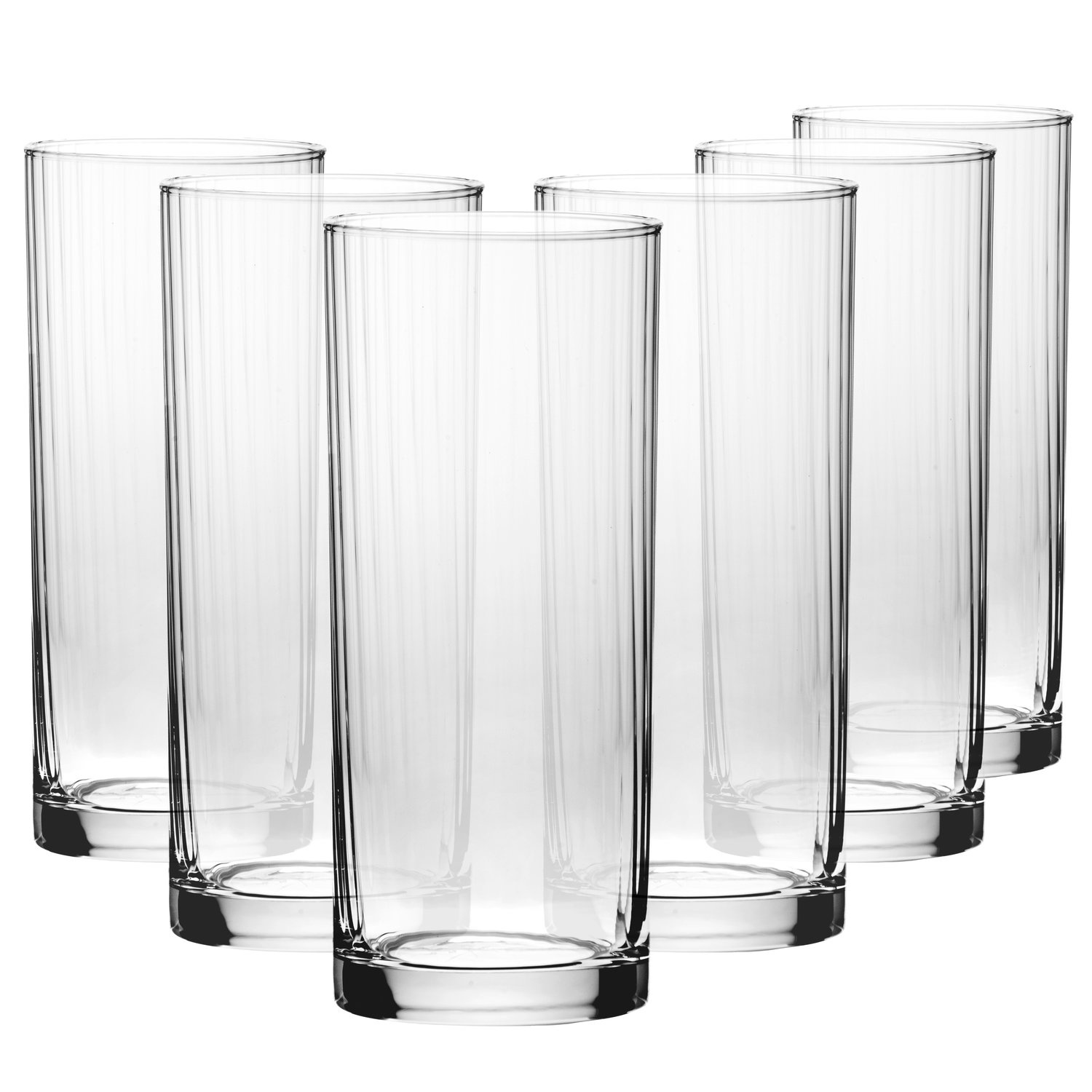 Poharak XNO HIGHBALL 280 ICE OPTIC, 280 ml, 6 darabos készlet | KROSNO GLASS F682945023508030
