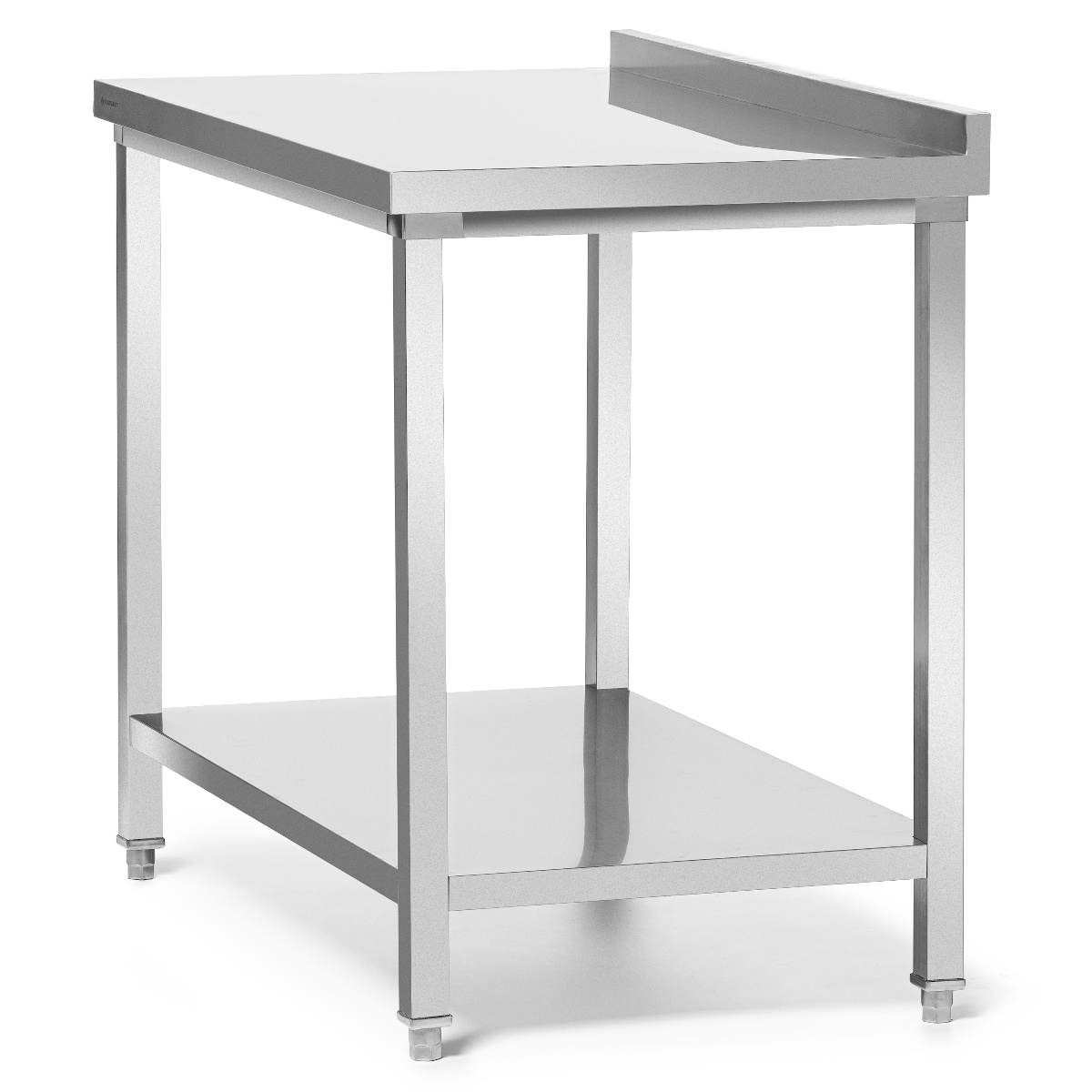 Fal mellé állítható asztal polccal 80x60x85 cm csavarozott | FORGAST FG15331