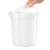 Élelmiszertartó kerek fedél nélkül űrt. 4 l | FORGAST FG02814