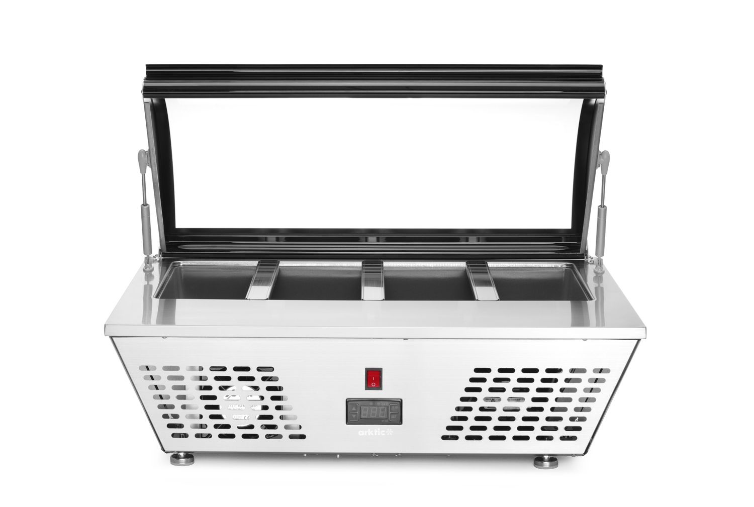 Hűtővitrin 67 l, 0-12°C, 105 W, 76.7x61.2x32.8 cm | HENDI 233672