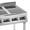 Indukciós tűzhely 6 zónás állványon, 6x3,5 kW, 2x400 V | FORGAST FG09038