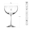 Poharak COPA 515 AXIS 515 ml, 6 darabos készlet | KROSNO GLASS F57C978047002030