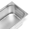 GN 1/1 tartály 20 cm perforált rozsdamentes acélból | FORGAST FG04720V1