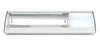 Sushi hűtővitrin, 63 l, LED, 3-7°C, 130,7x45x33 cm | HENDI 233757