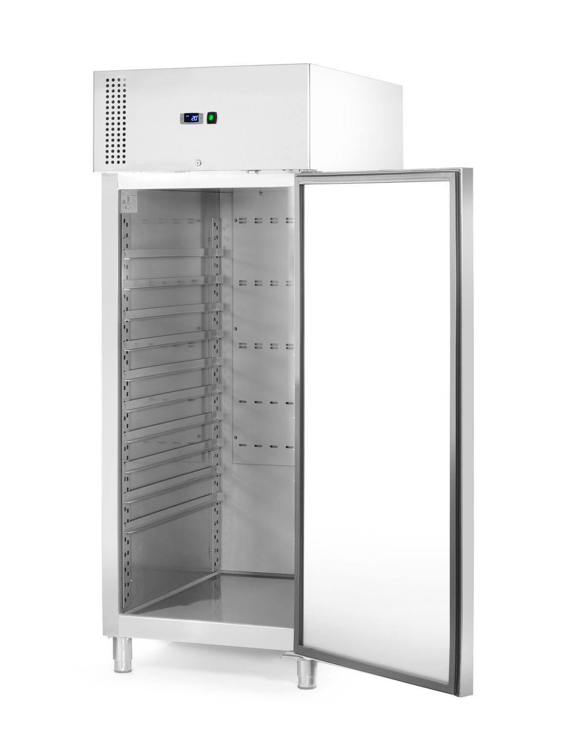 Cukrászati fagyasztószekrény 413L, 1 ajtó, rozsdamentes acél, -18 és -22°C között | ARKTIC 237816