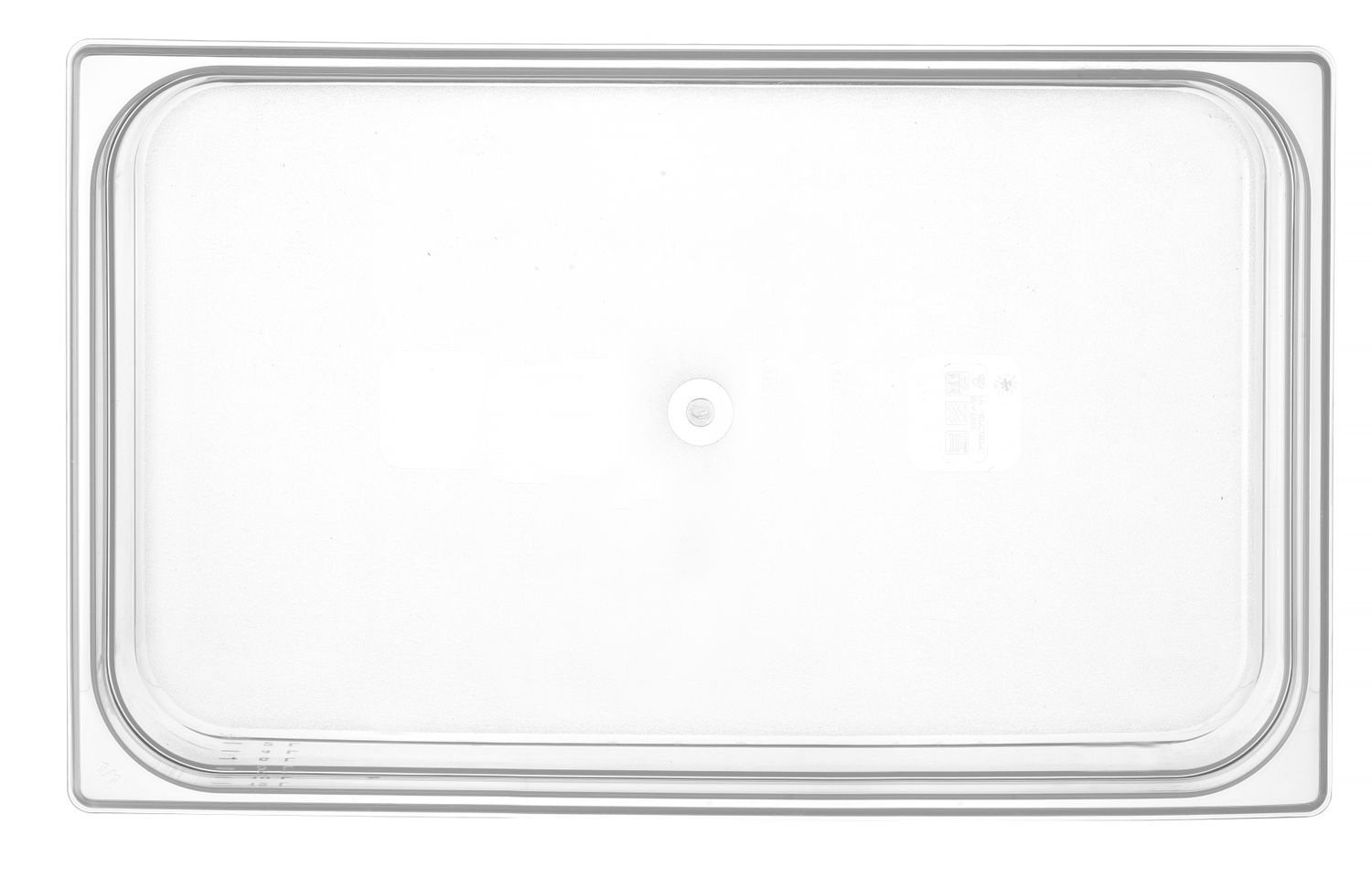 GN 1/1 tárolóedény, 10 cm mély, polipropilénből, Profi Line | HENDI 880029