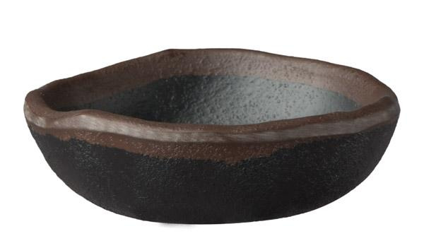 Tál MARONE, melamin, fekete - barna, 8.5x2.5 cm, 50 ml | APS 84107