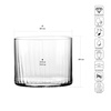 XNO TUMBLER 310 OPTIC pohárkészlet, 310 ml, 6 db | KROSNO GLASS F68D451029001020