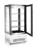 Hűtővitrin 550 l, LED, dinamikus hűtés, 2–6°C | HENDI 233283