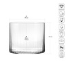 Poharak XNO TUMBLER OPTIC 390, 390 ml, 6 darabos készlet | KROSNO GLASS F685179031008050