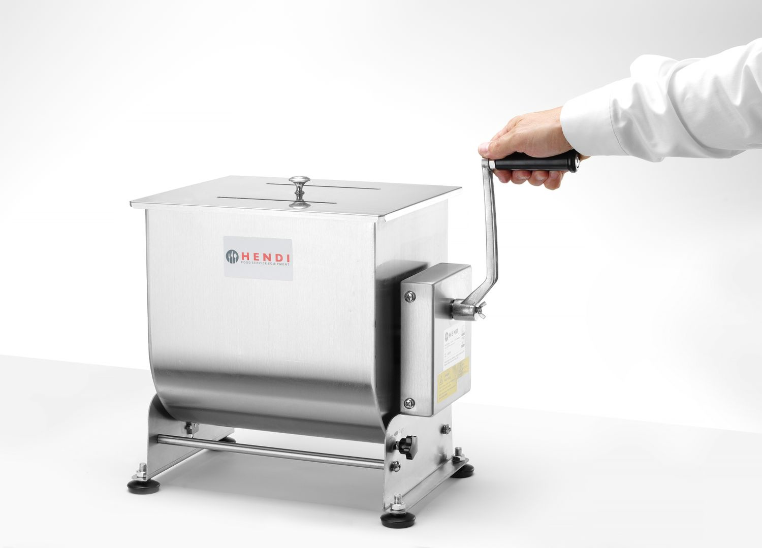 Kézi húskemverő, 11 kg töltet, 20 l kapacitás | HENDI 282281