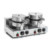Elektromos dupla belga gofrisütő, ø 18,5 cm, 4 kW, 230 V | FORGAST FG09721