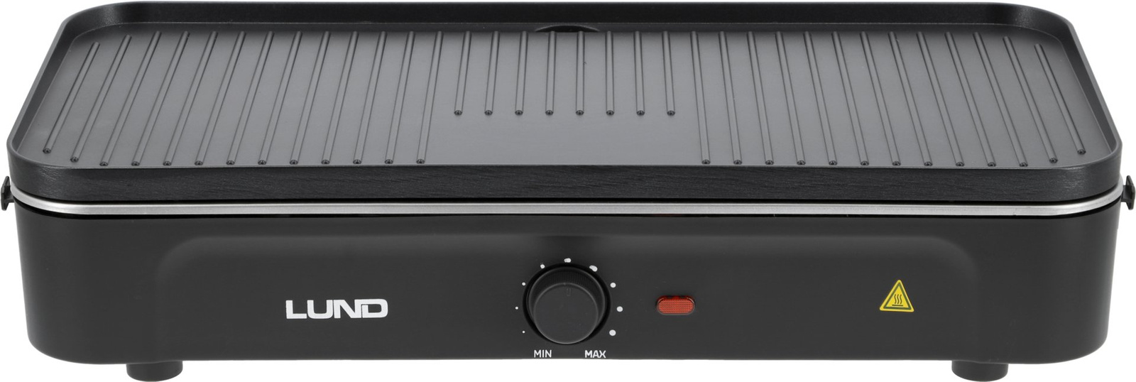 Elektromos álló grill bordázott sütőlappal, 2,2 kW | LUND 67424