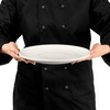 Lapos tányér perem nélkül porcelán Modermo Prima 30 cm | MODERMO MP035