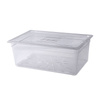 GN 1/3 edény, mélység 20 cm, polikarbonát, 7,3 l, átlátszó | FORGAST FG06732