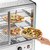 Vitrines melegen tartó üvegezett 160 l, 1.5 kW | FORGAST FG09656